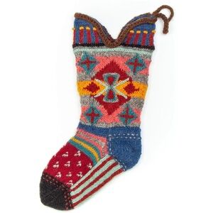✨BNWT - Lost Horizons Canyon Christmas Stocking - Hand Knit Southwest Design✨